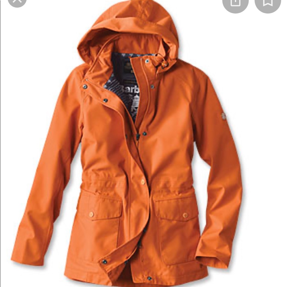 Barbour backshore rain coat